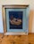 Vintage Silk Woven/Embroidered Framed Art - Stevengraph? A charming woven silk piece of textile art depicting a cat & fowl...