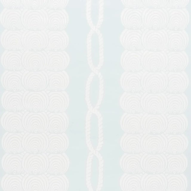 Schumacher Sample - Schumacher Coralline Wallpaper in Mineral For Sale - Image 4 of 4