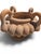Italian Lobed Terracotta Krater with Handles, 1950 For Sale - Image 9 of 11