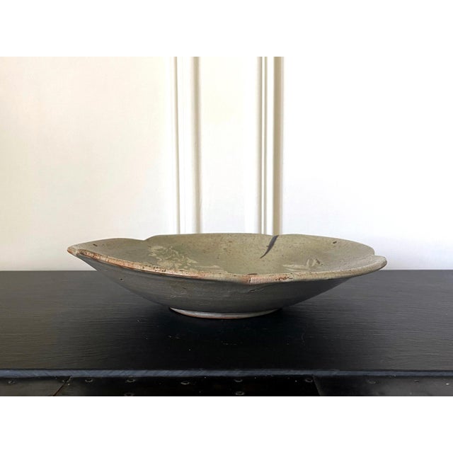 Early 19th Century Japanese Seto Mingei Ceramic Plate Ishizara Edo Peorid For Sale - Image 5 of 17