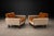 Pair of Brazilian Modern Armchairs by Móveis Cimo, Rosewood, Cognac Mohair & Camel Wool, 1960s For Sale - Image 9 of 13