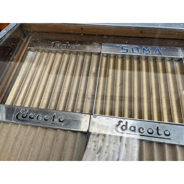 1920s Vintage Store Showcase for luxury pens, 1920 For Sale - Image 5 of 12