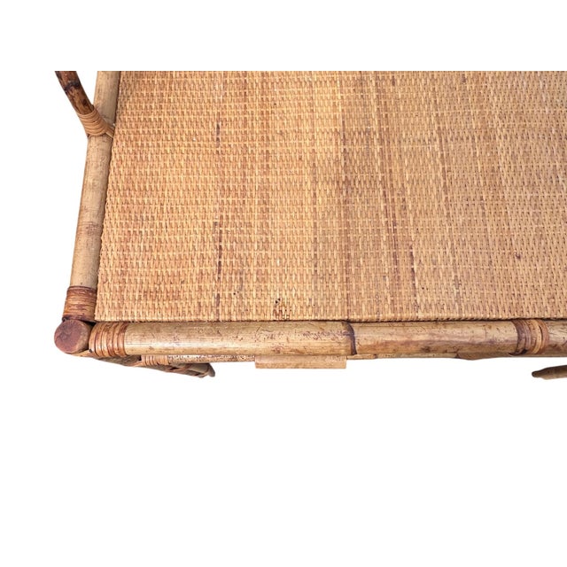 Rattan Wicker Desk For Sale - Image 18 of 18