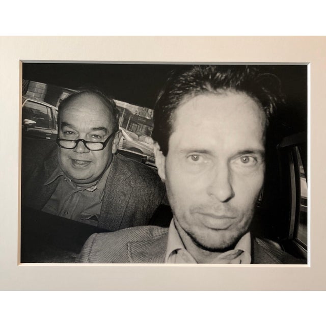 14" x 18" sight size. 24.5 x 28 mat size. Ryan Weideman NYC taxi cab driver street photography (the good old fashioned...