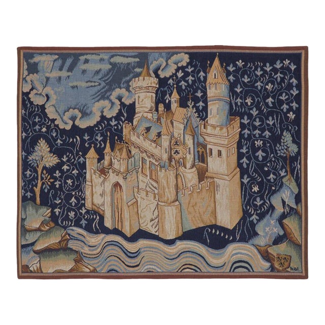 Magic Castle Loom Woven Tapestry - 71 X 92 Cm (2'4" X 3'0") - Requires Rod Size 2 For Sale