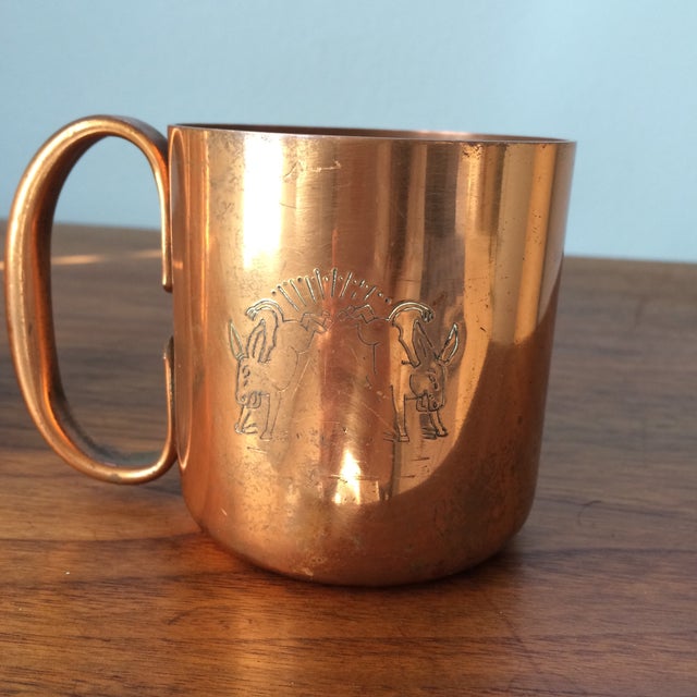Vintage Copper Moscow Mule Mugs A Pair Chairish