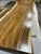 Contemporary Live Edge Single-Slab Monkeypod Dining Table, 9 Ft, Rustic With Natural Edge Voids For Sale - Image 3 of 5