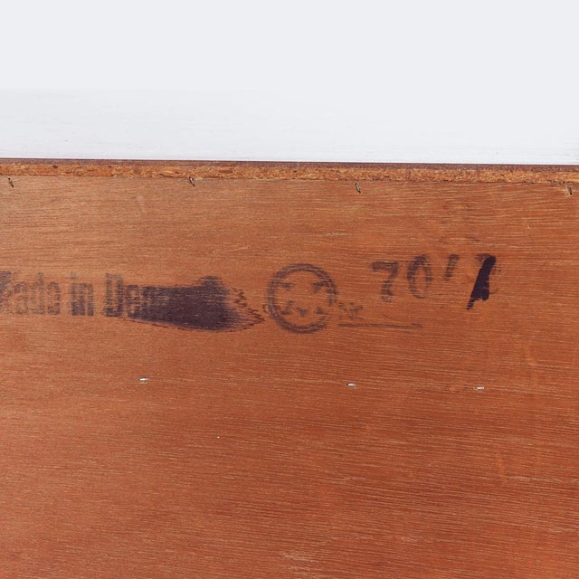 Arne Wahl Iversen Vintage Vanity Unit with Mirror by Arne Wahl Iversen for Vinde Møbelfabrik, 1960s For Sale - Image 4 of 9