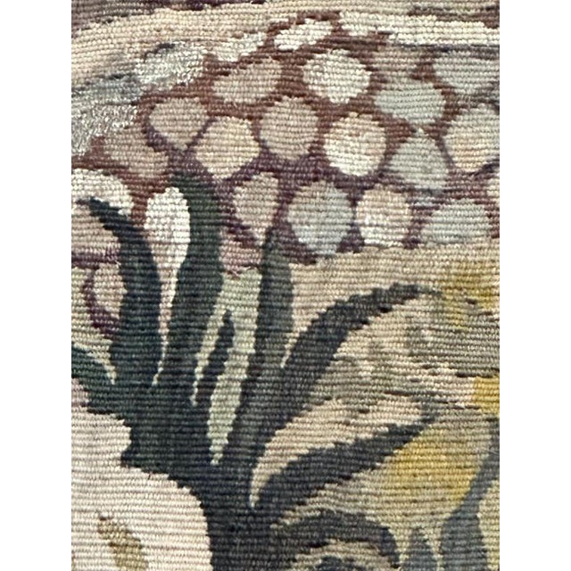 Mid-Century Modern French Handwoven Aubusson Tapestry, 1920s For Sale - Image 17 of 18