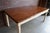 Rustic Farmhouse Dining Table and Pair of Arm Chairs For Sale - Image 9 of 17