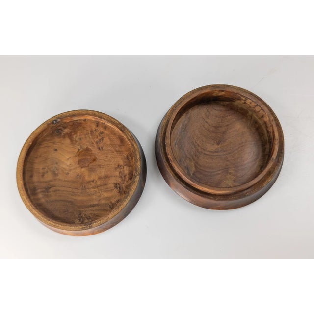 20th Century Miniature Watercolor Portrait of a Lady on a Patch Box For Sale - Image 12 of 13