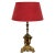Gilded Bronze Table Lamp with Musical Putti For Sale - Image 9 of 9
