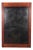Meiji Period Keyaki Wood Warehouse Door Inset With Iron Japan Circa 1880 For Sale