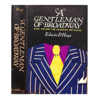 "A Gentleman of Broadway: The Story of Damon Runyon" 1964 Hoyt, Edwin P. For Sale
