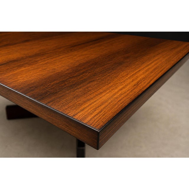 "Chanceler" Side Tables in Rosewood and Metal, Jorge Zalszupin, 1960s For Sale - Image 13 of 18