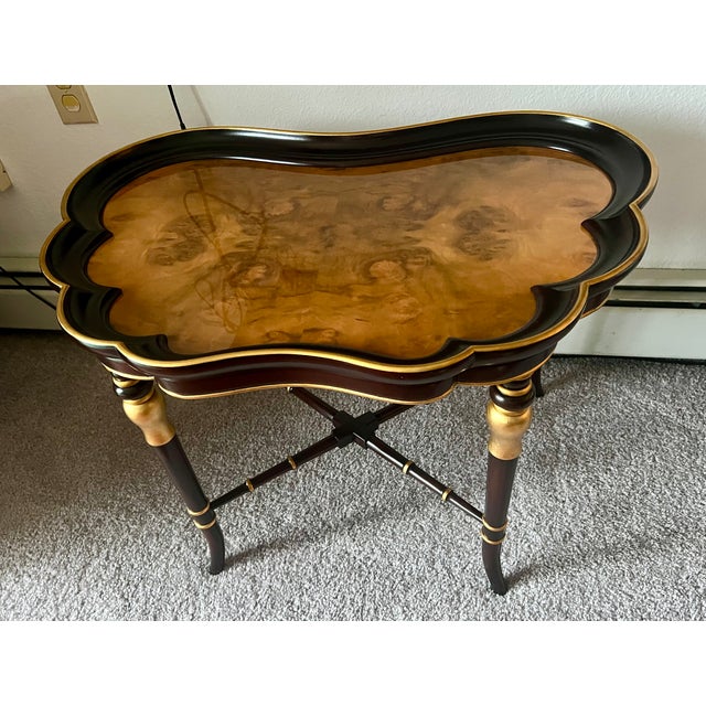Traditional Regency Tray Table For Sale - Image 3 of 14