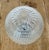 1970s Vintage White Porcelain and Glass Ceiling Light, 1970s For Sale - Image 5 of 14