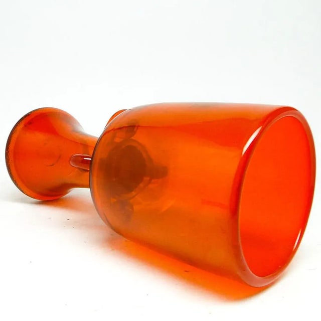 Postmodern Vase from Cracow Glassworks, Poland, 1970s For Sale - Image 9 of 13