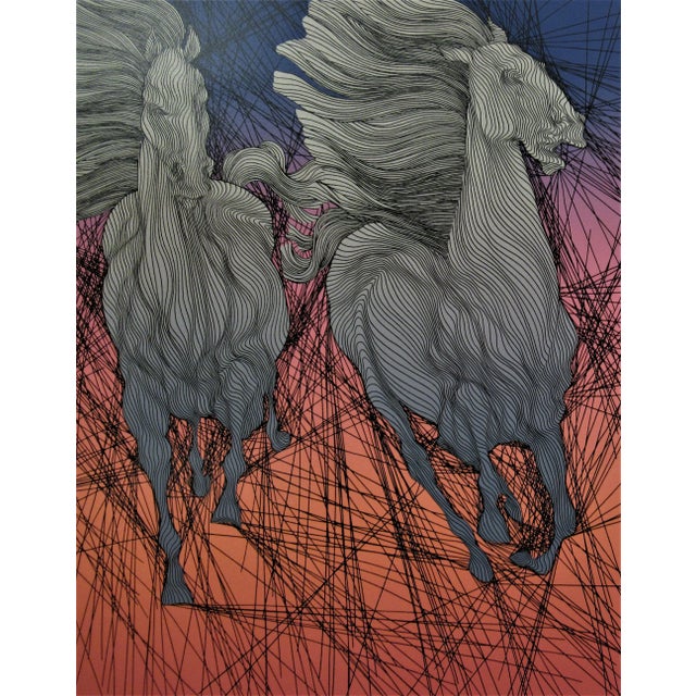 Modern Guillaume Azoulay, Andante II, Circa 1990 For Sale - Image 3 of 8