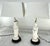 Asian Pair of Asian Style Vintage Blank De Chine Porcelain Figural Lamps For Sale - Image 3 of 12