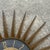 1950s Elgin Starburst/Sunburst Brass Wall Clock For Sale - Image 4 of 8