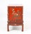 Antique Chinese Red Lacquer Painted Cabinet on Stand, Late Qing Dynasty, Circa 1880–1920 For Sale - Image 4 of 8