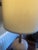 MCM Ceramic and Walnut Table Lamp For Sale - Image 4 of 6