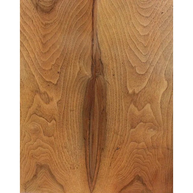 Directoire Style Blond Walnut Serving Trolley, Early 1800s For Sale - Image 4 of 16