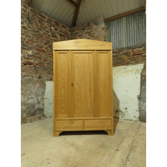 Antique Knockdown Wardrobe in Pine, 1890s For Sale - Image 16 of 18
