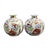 Earthenware Posy Vases with Bird and Peony Pattern from Mason's, 1900s, Set of 2 For Sale - Image 5 of 13