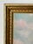 Art Deco 1936 Dreamlike Art Deco Seascape by c.m. Brentlinger, Oil on Canvas, Framed For Sale - Image 3 of 14