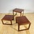 Vintage Nesting Tables in Teak, 1961, Set of 3 For Sale - Image 4 of 5