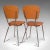 1960s French Faux Crocodile Upholstery Chairs - A Pair For Sale - Image 6 of 13