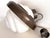 Vintage Italian White Glass Pendant Light with Aluminum Ring, 1980s For Sale - Image 14 of 15