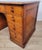 Victorian Writing Desk in Oak and Leather, 1890 For Sale - Image 10 of 18