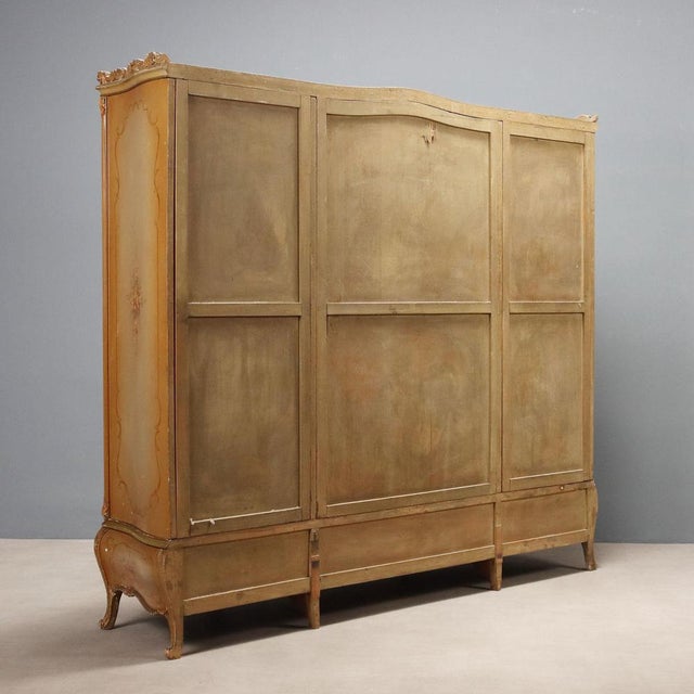 Venetian Baroque Style Wardrobe For Sale - Image 13 of 14