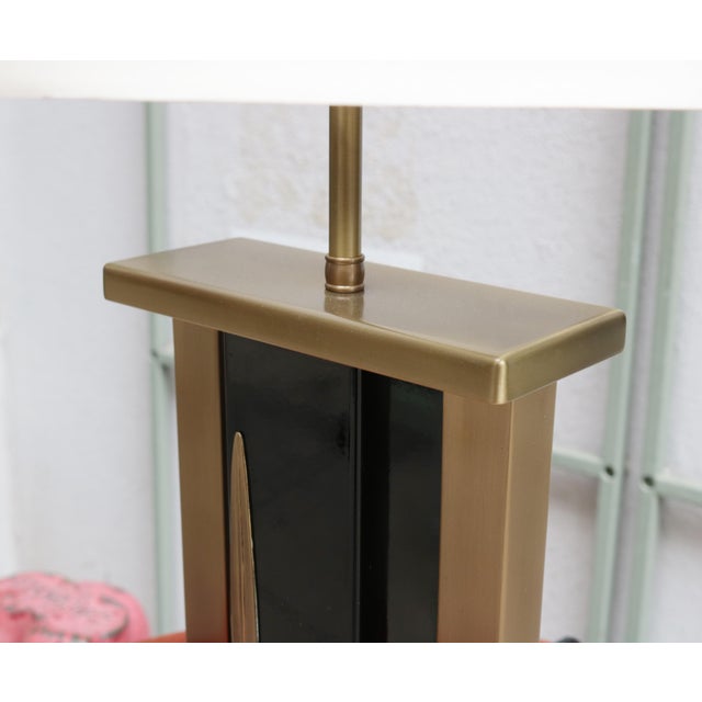 Mid-Century Modern 1970s Single Italian Modernist Table Lamp For Sale - Image 3 of 6