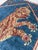 Textile Blue Gold Hand Knotted Tibetan Tiger Pictorial Wool Rug, 03'01 X 04'08 For Sale - Image 7 of 10