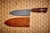 Knife with Redwood Burl Handle and Teak Knife Sheath by Dave Jacobson, 2023 For Sale - Image 4 of 8