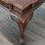Brown Elegant Cherrywood End Table With Cabriole Legs For Sale - Image 8 of 9