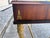 1950s French Restauration Style Desk on Brass Base For Sale - Image 9 of 13