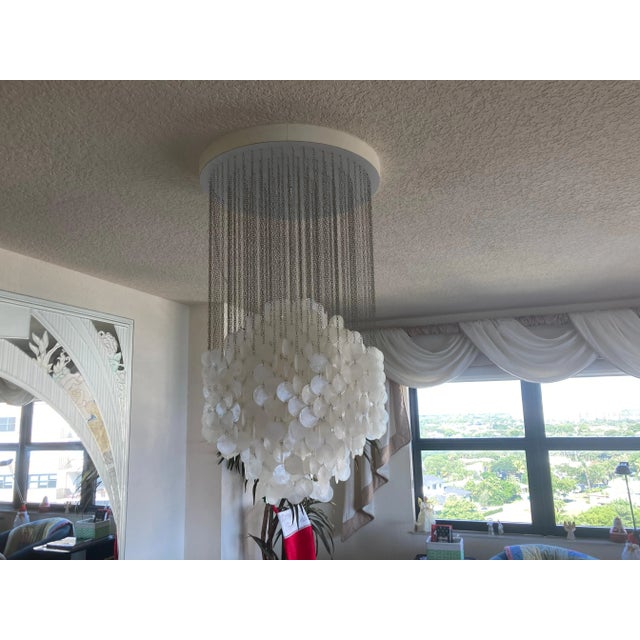 White 1960s Verner Panton for Lüber Switzerland Pendant Light For Sale - Image 8 of 13