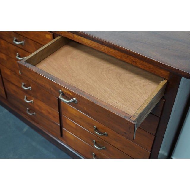 British Mahogany Apothecary Cabinet, 1930s For Sale - Image 13 of 18