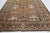 Brown Antique Persian Tabriz Handmade Wool Carpet For Sale - Image 8 of 8