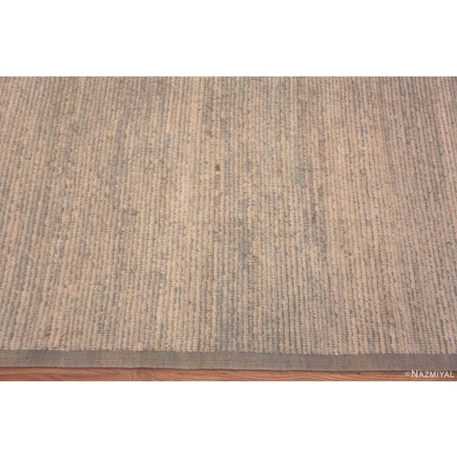 Nazmiyal Collection Subtle Hues Decorative Contemporary Handmade Area Rug For Sale - Image 4 of 6
