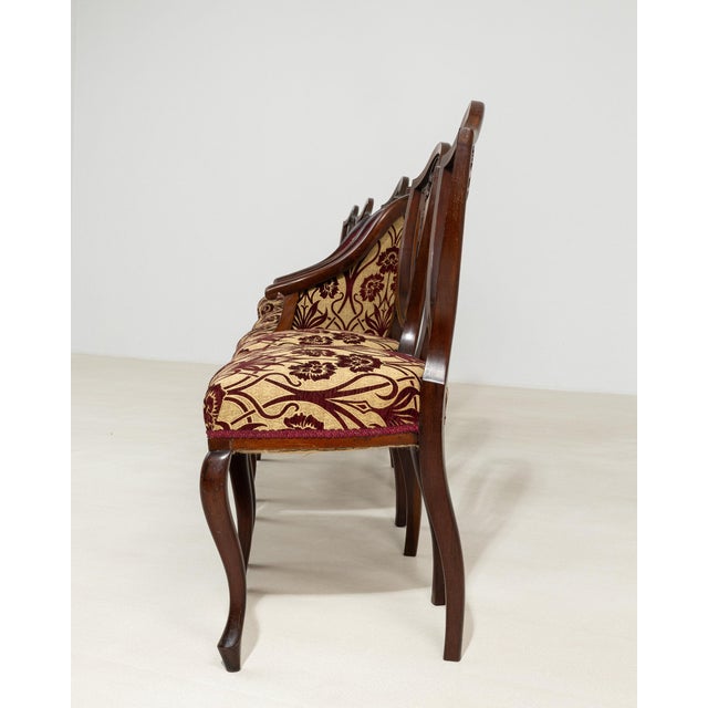 19th Century France Red Wood Dining Chair For Sale In Greensboro - Image 6 of 10