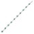 Not Yet Made - Made To Order Real Diamond and Emerald 12.87 CTS Flower Bracelet by VRJewels For Sale - Image 5 of 14