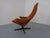 Swedish Contourett Roto swivel chair with original upholstery by Alf Svensson from the 1960s. I have official proof of...