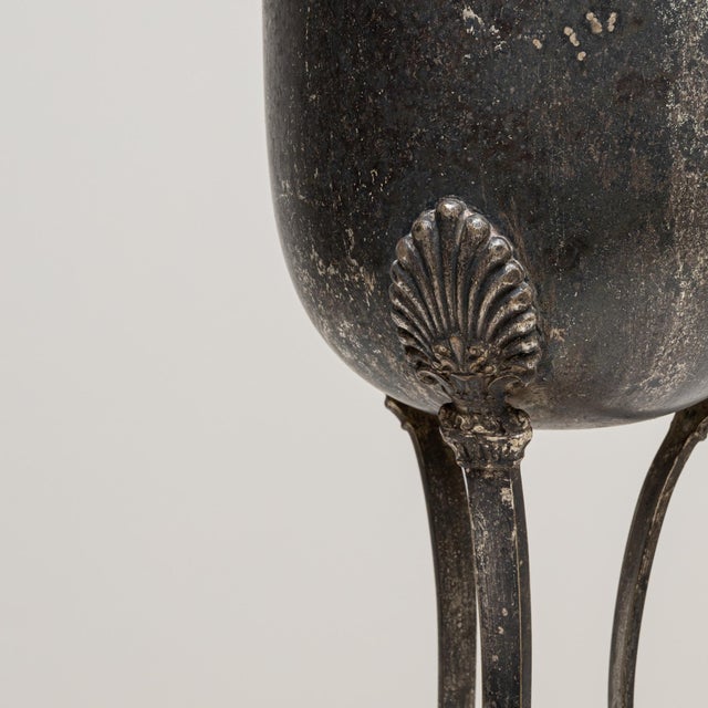 1937 Belgian Silver Plated Goblet For Sale - Image 9 of 18
