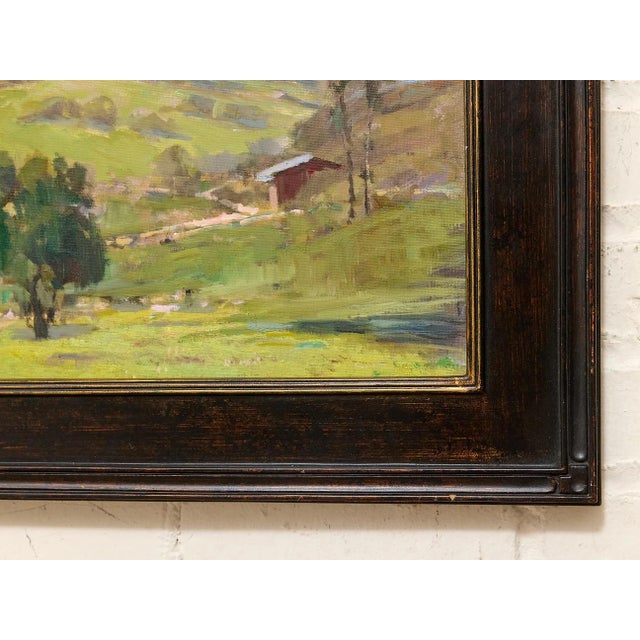 Textile Felice Hrovat Original California Landscape Painting For Sale - Image 7 of 9